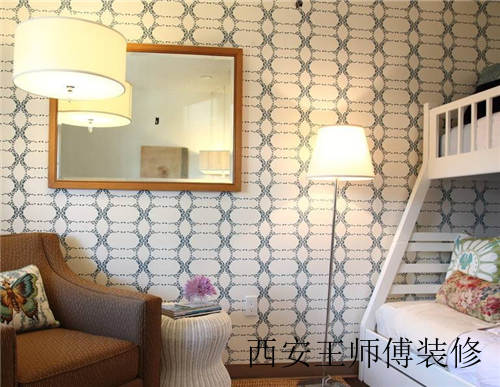 家居壁纸装修效果图 贴壁纸如何精打细算