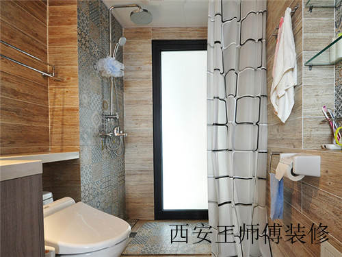 卫生间的隔断效果图 前卫的卫浴间隔断设计