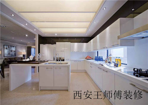集成灶厨房装修效果图 整合厨房的首选环保灶