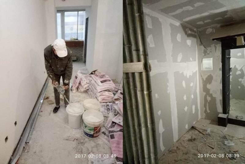 西安密室逃脱装修墙面粉刷