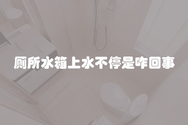 厕所水箱上水不停是咋回事