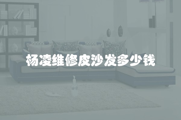 杨凌维修皮沙发多少钱