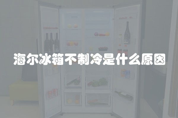 海尔冰箱不制冷是什么原因