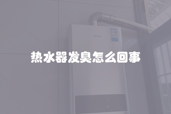 热水器发臭怎么回事