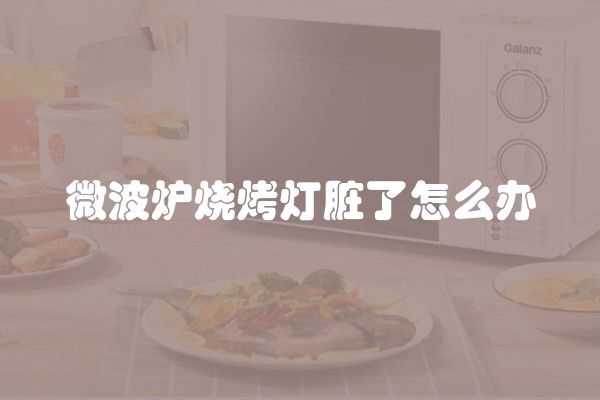 微波炉烧烤灯脏了怎么办