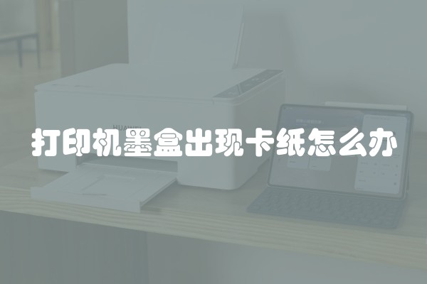打印机墨盒出现卡纸怎么办