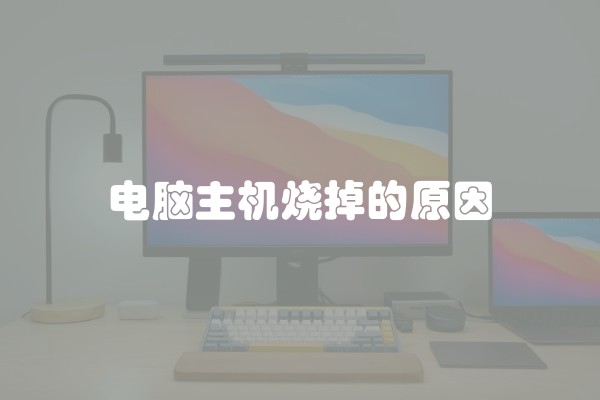 电脑主机烧掉的原因