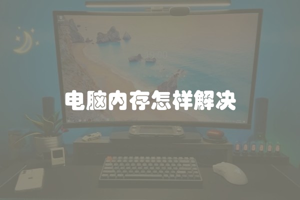 电脑内存怎样解决