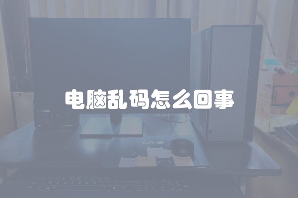 电脑乱码怎么回事