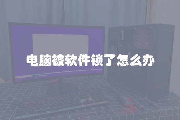 电脑被软件锁了怎么办