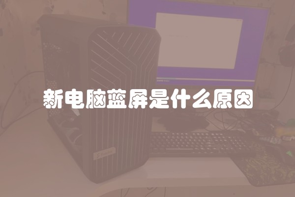 新电脑蓝屏是什么原因