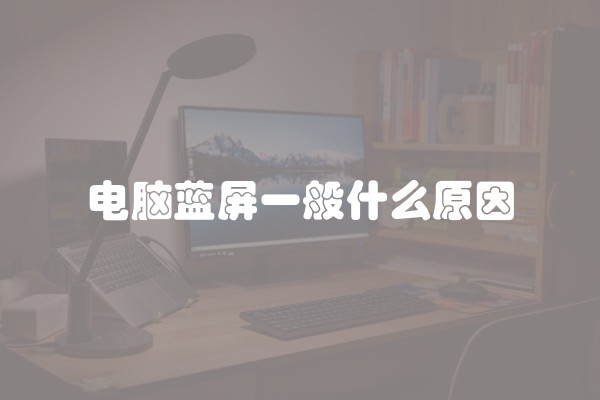 电脑蓝屏一般什么原因