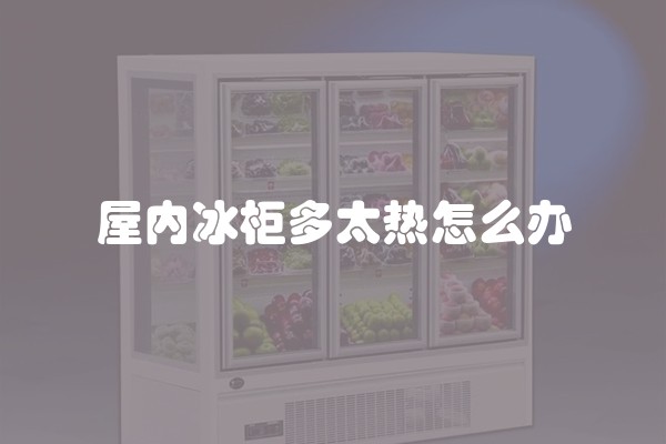 屋内冰柜多太热怎么办