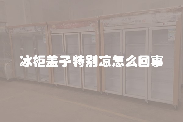 冰柜盖子特别凉怎么回事