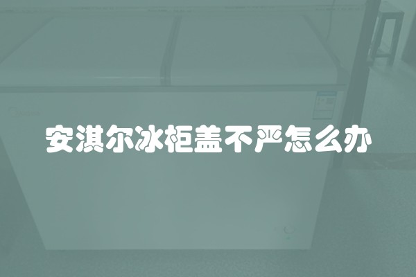 安淇尔冰柜盖不严怎么办