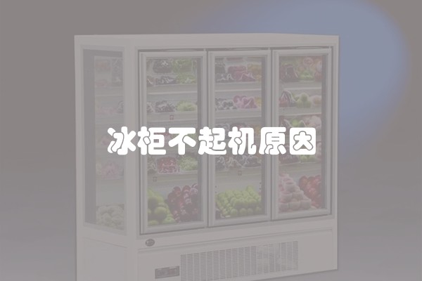 冰柜不起机原因