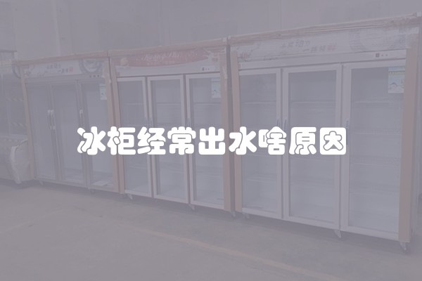 冰柜经常出水啥原因