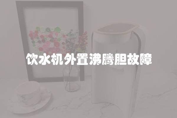 饮水机外置沸腾胆故障