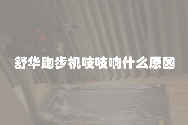 舒华跑步机吱吱响什么原因