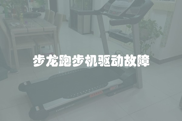 步龙跑步机驱动故障