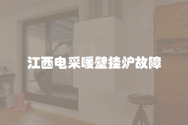 江西电采暖壁挂炉故障