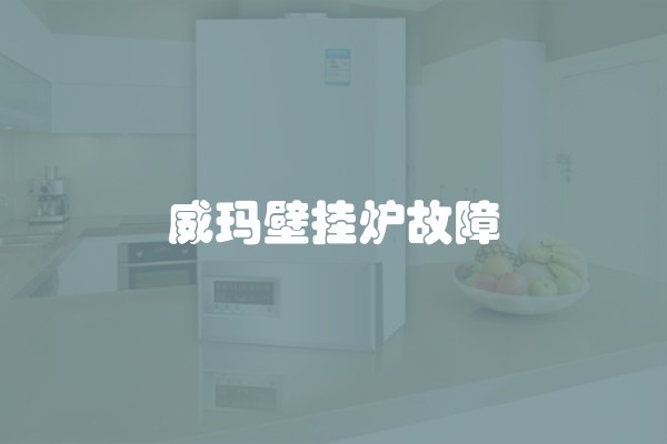 威玛壁挂炉故障