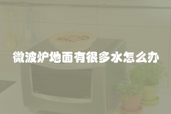 微波炉地面有很多水怎么办