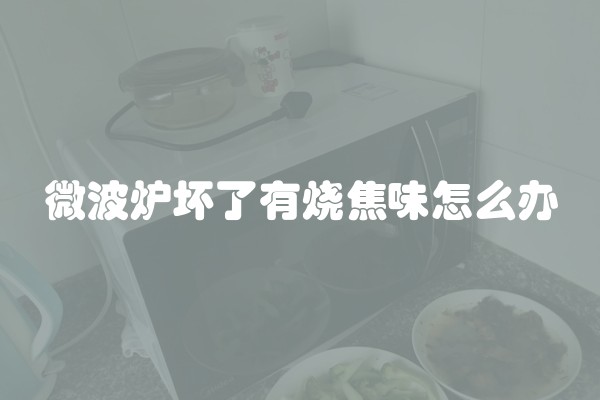 微波炉坏了有烧焦味怎么办