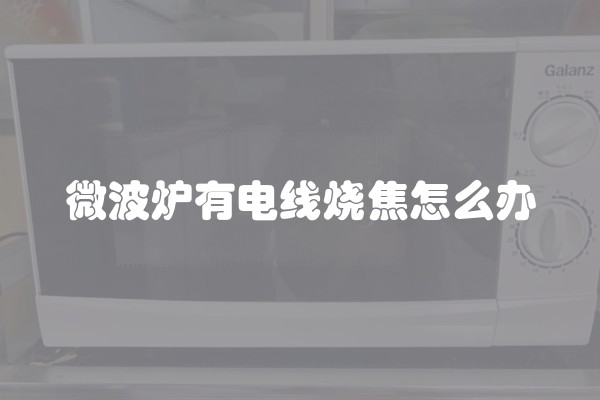 微波炉有电线烧焦怎么办
