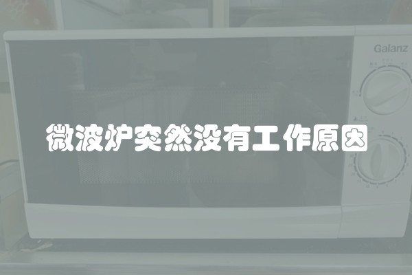 微波炉突然没有工作原因