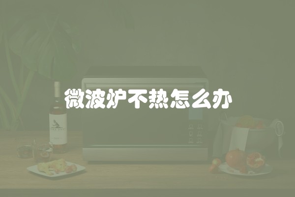 微波炉不热怎么办