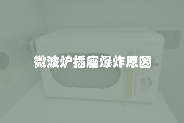 微波炉插座爆炸原因