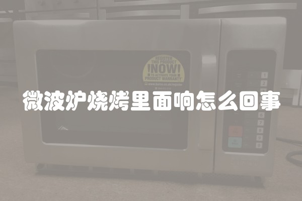 微波炉烧烤里面响怎么回事