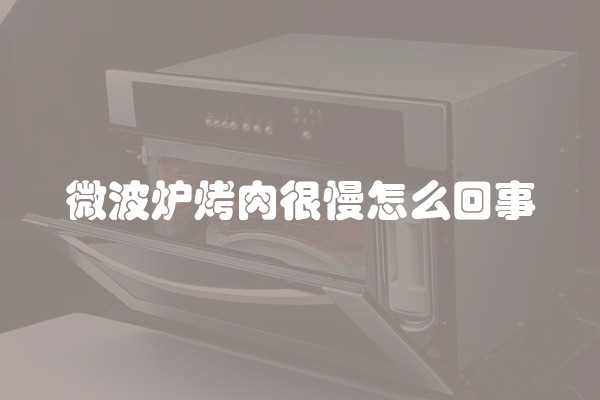 微波炉烤肉很慢怎么回事