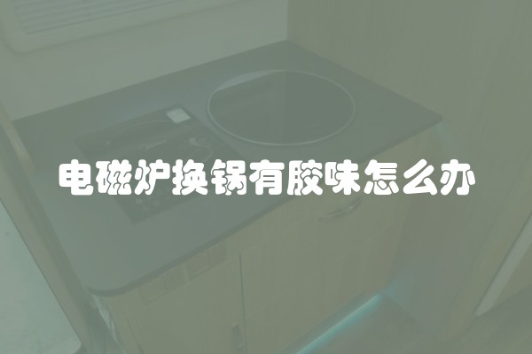 电磁炉换锅有胶味怎么办