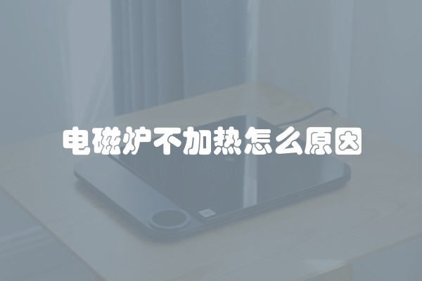 电磁炉不加热怎么原因