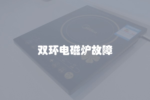 双环电磁炉故障