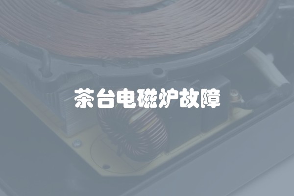 茶台电磁炉故障