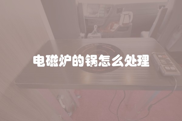 电磁炉的锅怎么处理