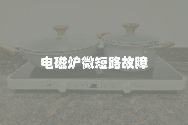 电磁炉微短路故障