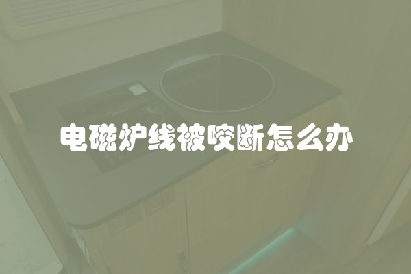 电磁炉线被咬断怎么办