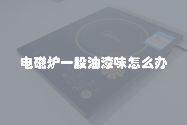 电磁炉一股油漆味怎么办