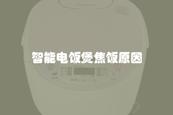 智能电饭煲焦饭原因