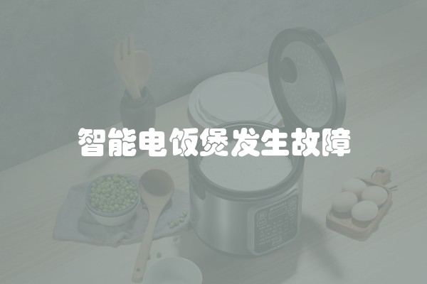 智能电饭煲发生故障