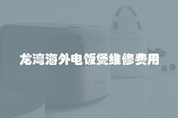 龙湾海外电饭煲维修费用