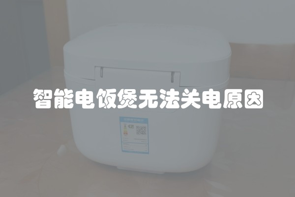 智能电饭煲无法关电原因