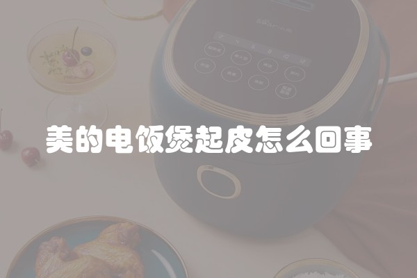 美的电饭煲起皮怎么回事