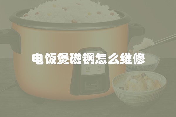 电饭煲磁钢怎么维修