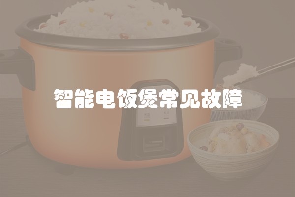 智能电饭煲常见故障