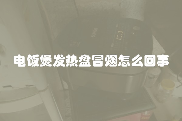 电饭煲发热盘冒烟怎么回事